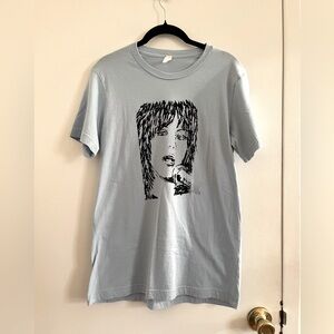 Handmade Gifts| Brand New 1 of 1 Qua Qua Sky Blue Joanie Tee | Unisex M